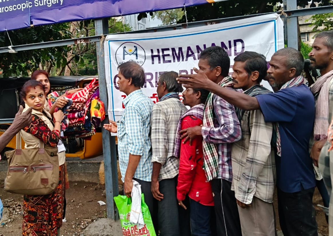 Blanket Distribution Drive Bringing Warmth Comfort & Hope